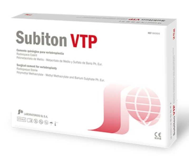 Cimento Acrílico Subiton VTP | BDP HOSPITALAR